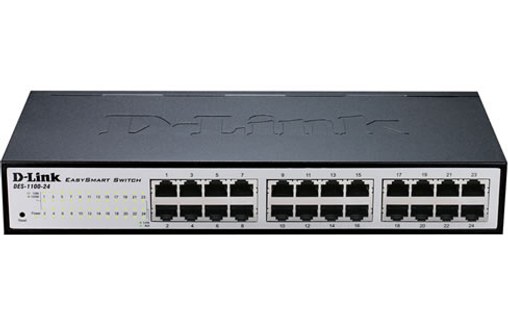 Switch Ethernet D-LINK DGS-1100-24V2/E 24 ports - Manageable, L2