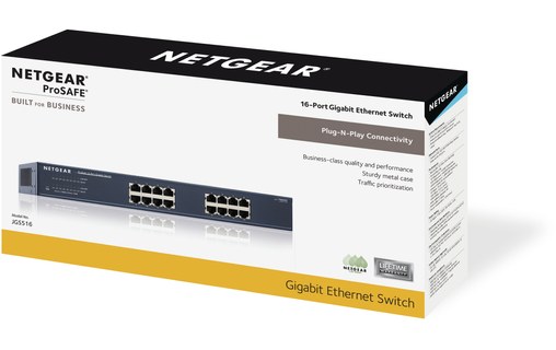 Switch Ethernet NETGEAR JGS516 16 ports