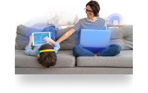 Routeur WiFi 6 Mesh D-LINK Système Mesh EAGLE PRO AI AX3200 - Bi-bande