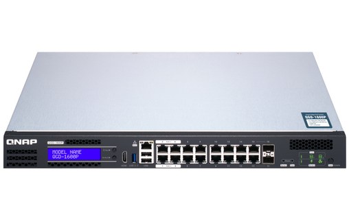 Switch Ethernet Qnap QGD-1600P 14 ports - Manageable, PoE