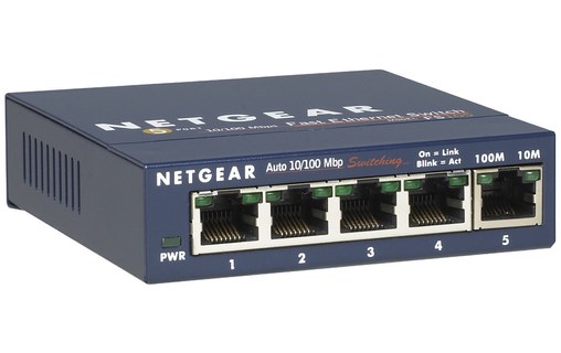 Switch Ethernet NETGEAR FS105-300PES 5 ports - L2