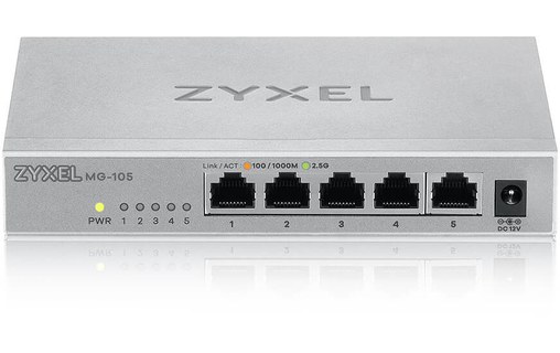Switch Ethernet ZyXEL Série XMG100 - XMG-105 5 ports - 2,5 GbE