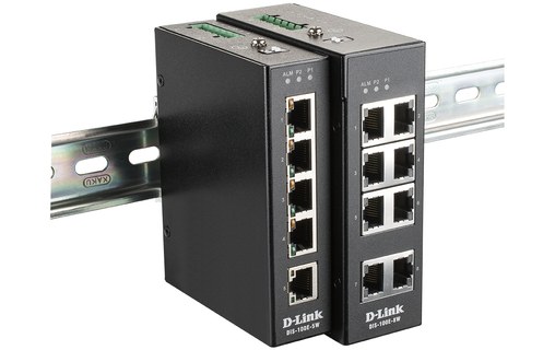 Switch Ethernet D-LINK DIS-100E-8W 8 ports - L2