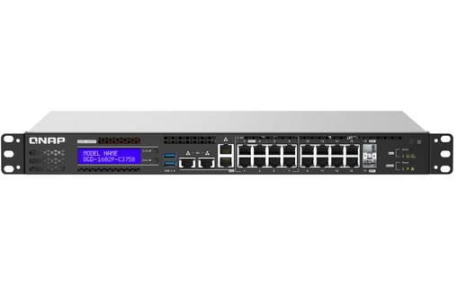 Switch Ethernet Qnap QGD-1602P / QGD-1602P-C3758-16G 16 ports - 2,5 GbE, PoE