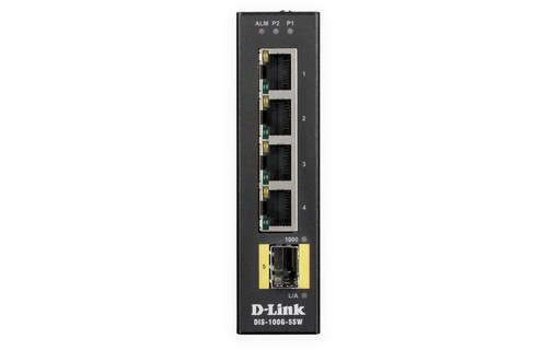 Switch Ethernet D-LINK DIS‑100G‑5SW 4 ports - L2