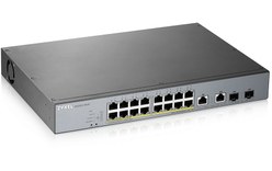 Switch Ethernet ZYXEL GS1350-18HP-EU0101F 16 ports - Manageable, PoE, L2