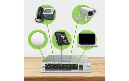 Switch Ethernet ZYXEL GS1005HP 5 ports - PoE