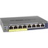 Switch Ethernet NETGEAR GS108PE 8 ports - Manageable, PoE, L2/L3