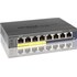 Switch Ethernet NETGEAR GS108PE 8 ports - Manageable, PoE, L2/L3