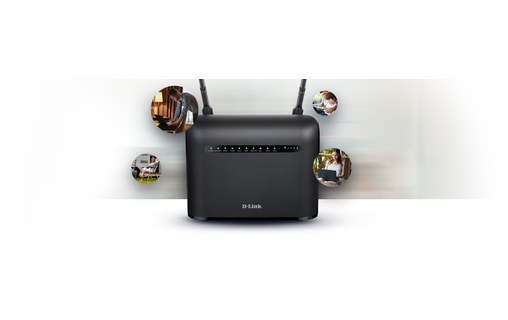 Routeur 4G D-LINK AC1200 - Bi-bande 1200 Mbit/s