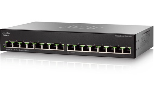 Switch Ethernet Cisco Small Business SG110-16 16 ports - L2