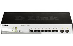 Switch Ethernet D-LINK DGS-1210-10P/E 8 ports - Manageable, PoE, L2