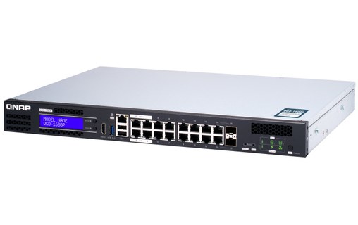 Switch Ethernet Qnap QGD-1600P 14 ports - Manageable, PoE