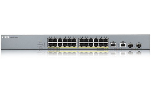 Switch Ethernet ZYXEL GS1350-26HP-EU0101F 24 ports - Manageable, PoE, L2