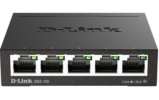 Switch Ethernet D-LINK DGS-105 5 ports - L2