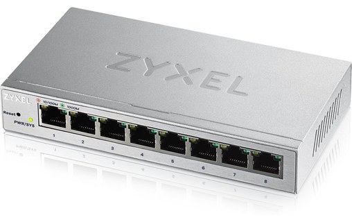 Switch Ethernet ZYXEL GS1200-8 8 ports - Manageable