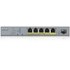 Switch Ethernet ZYXEL GS1350-6HP-EU0101F 5 ports - Manageable, PoE, L2