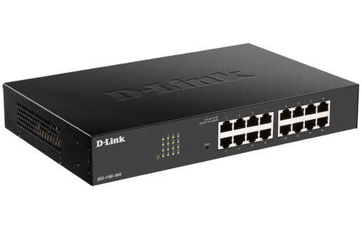 Switch Ethernet D-LINK DGS-1100-16V2 16 ports - Manageable, L2
