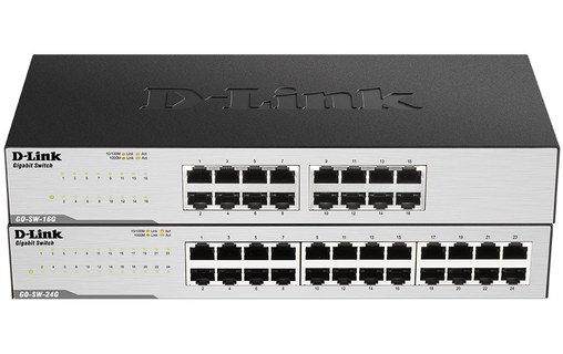 Switch Ethernet D-LINK GO-SW-16G 16 ports - L2