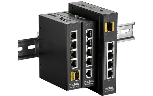 Switch Ethernet D-LINK DIS‑100G‑5W 5 ports - L2