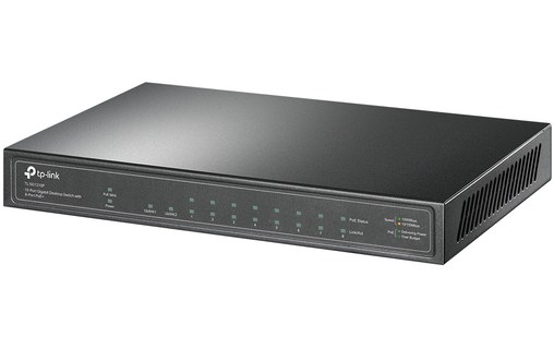 Switch Ethernet TP LINK TL-SG1210P 9 ports - PoE