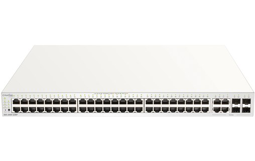 Switch Ethernet D-LINK DBS-2000-52MP 48 ports - Manageable, PoE, L2