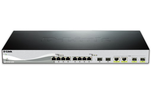 Switch Ethernet D-LINK DXS-1210-12TC/E 10 ports - 10 GbE, Manageable, L2