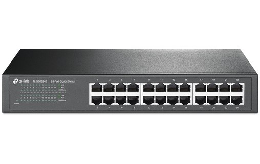 Switch Ethernet TP Link TL-SG1024D v6 24 ports