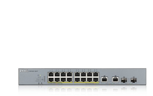 Switch Ethernet ZYXEL GS1350-18HP-EU0101F 16 ports - Manageable, PoE, L2