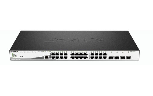 Switch Ethernet D-LINK DGS-1210-28MP/E 24 ports - Manageable, PoE, L2