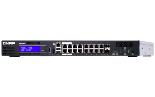 Switch Ethernet Qnap QGD-1600P 14 ports - Manageable, PoE