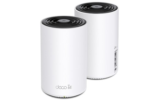Routeur WiFi 6E Mesh TP LINK Deco XE75 (Pack de 2) - Tri-bande