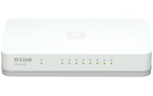 Switch Ethernet D-LINK GO-SW-8G/E 8 ports