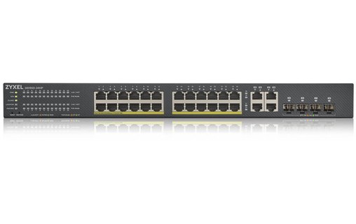 Switch Ethernet ZYXEL GS1920-24HPV2 24 ports - Manageable, PoE