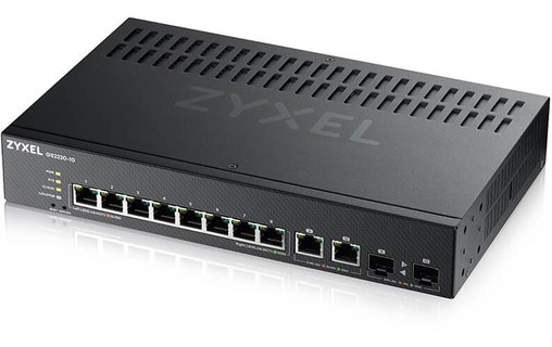 Switch Ethernet ZYXEL GS2220-10-EU0101F 10 ports - Manageable, L2