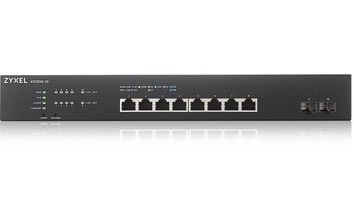Switch Ethernet ZYXEL XS1930-10-ZZ0101F 8 ports - 10 GbE, Manageable, L3