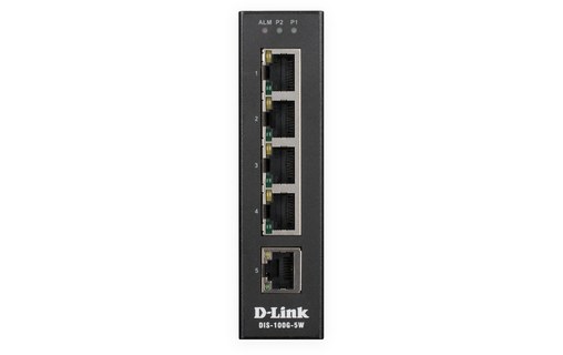 Switch Ethernet D-LINK DIS‑100G‑5W 5 ports - L2