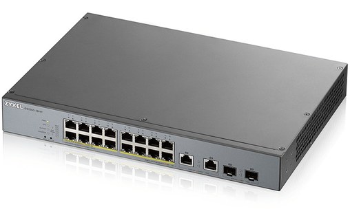 Switch Ethernet ZYXEL GS1350-18HP-EU0101F 16 ports - Manageable, PoE, L2
