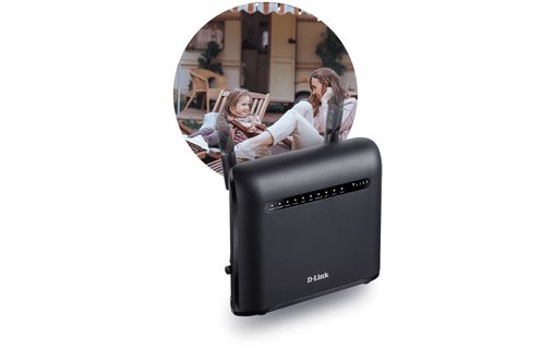 Routeur 4G D-LINK AC1200 - Bi-bande 1200 Mbit/s