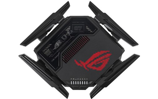 Routeur WiFi 7 ASUS ROG Rapture GT-BE98 - Quad-bande 11529 Mbit/s LAN 10 Gbit/s