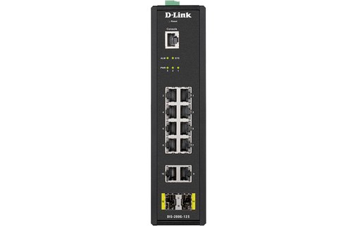 Switch Ethernet D-LINK DIS-200G-12S 10 ports - Manageable, L2