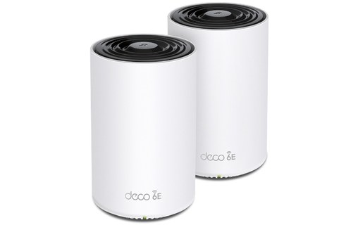 Routeur WiFi 6E Mesh TP LINK Deco XE75 (Pack de 2) - Tri-bande