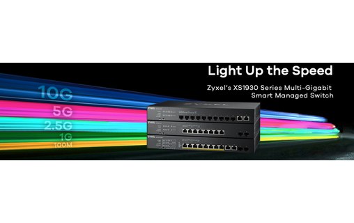 Switch Ethernet ZYXEL XS1930-10-ZZ0101F 8 ports - 10 GbE, Manageable, L3
