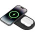 Chargeur sans fil Qi2 (15 W) 2-en-1 - Belkin BoostCharge Pro - Noir