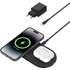 Chargeur sans fil Qi2 (15 W) 2-en-1 - Belkin BoostCharge Pro - Noir