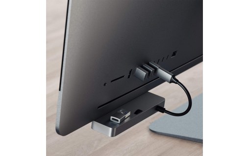 Adaptateur USB vers USB-C Charge et Synchro 5Gbps Compact Satechi Gris