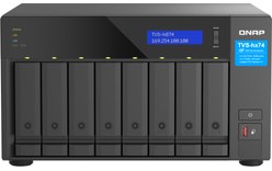 NAS Thunderbolt QNAP Tour TVS-H874T-I7-32G - Boitier nu - 8 baies 3.5" -