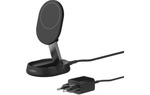 Chargeur sans fil Qi2 (15 W) pliable - Belkin BoostCharge Pro - Noir