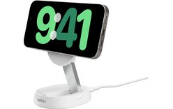 Chargeur sans fil Qi2 (15 W) pliable - Belkin BoostCharge Pro - Blanc