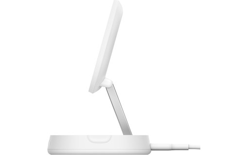 Chargeur sans fil Qi2 (15 W) pliable - Belkin BoostCharge Pro - Blanc